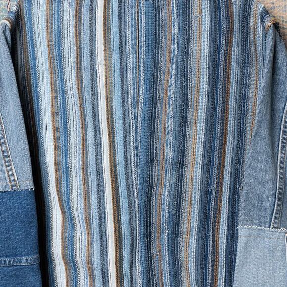 Custom upcycled cropped jacket reworked - Picture 7 of 7